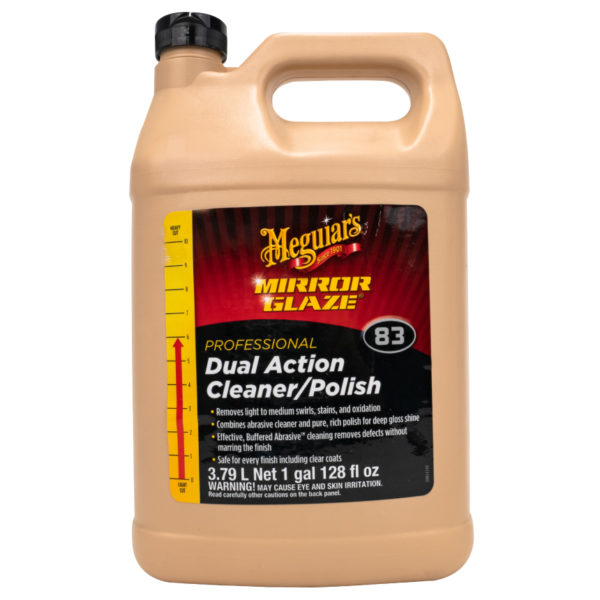 Meguiars Dual Action Cleaner/Polish, 1 Gallon. Moderate to Low Abrasive Power