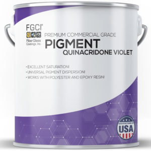 1 Quart Violet Resin and Gelcoat Liquid Pigment Dispersion Jars