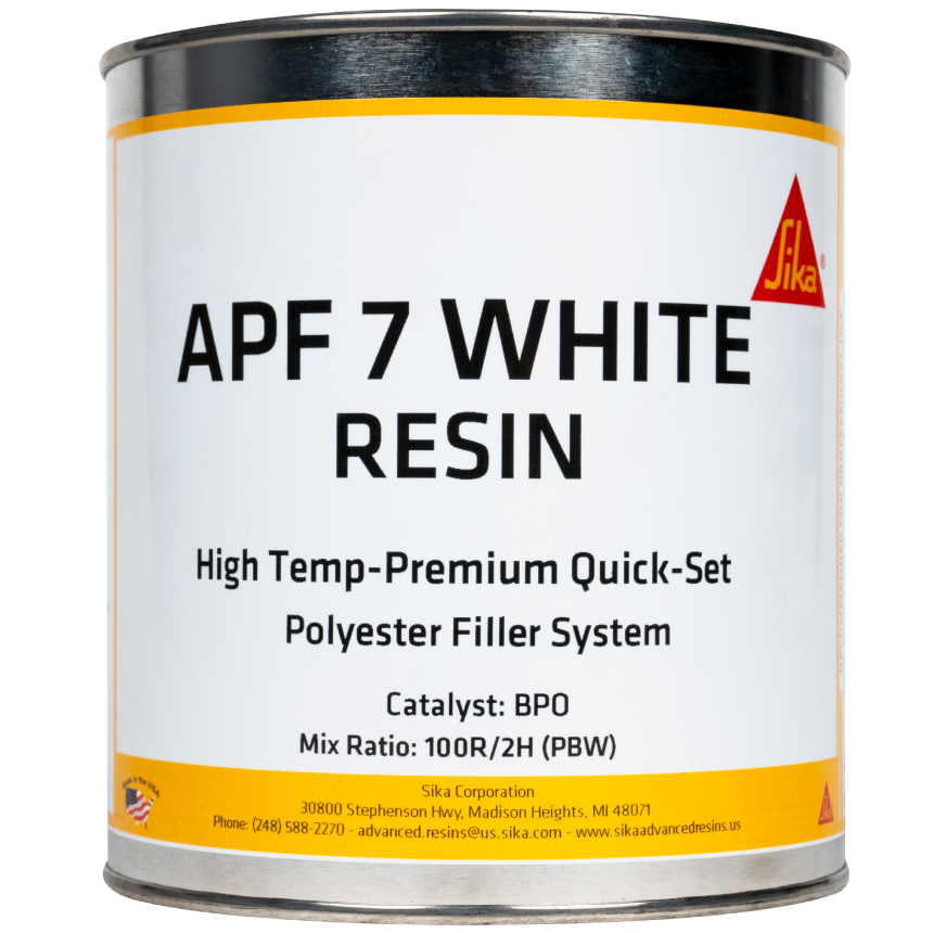 Axson Polyester Filler Aircraft Body Filler, APF-7 White - FGCI