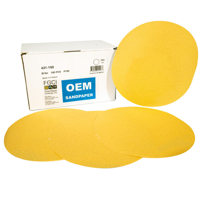 FGCI OEM Sandpaper Discs (Coarse to Fine) FGCI