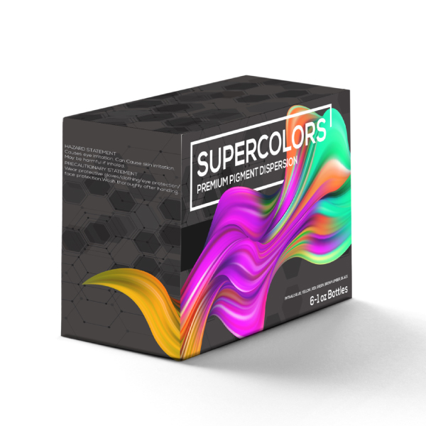 Supercolors Variety 6 Pack Resin Color Pigments