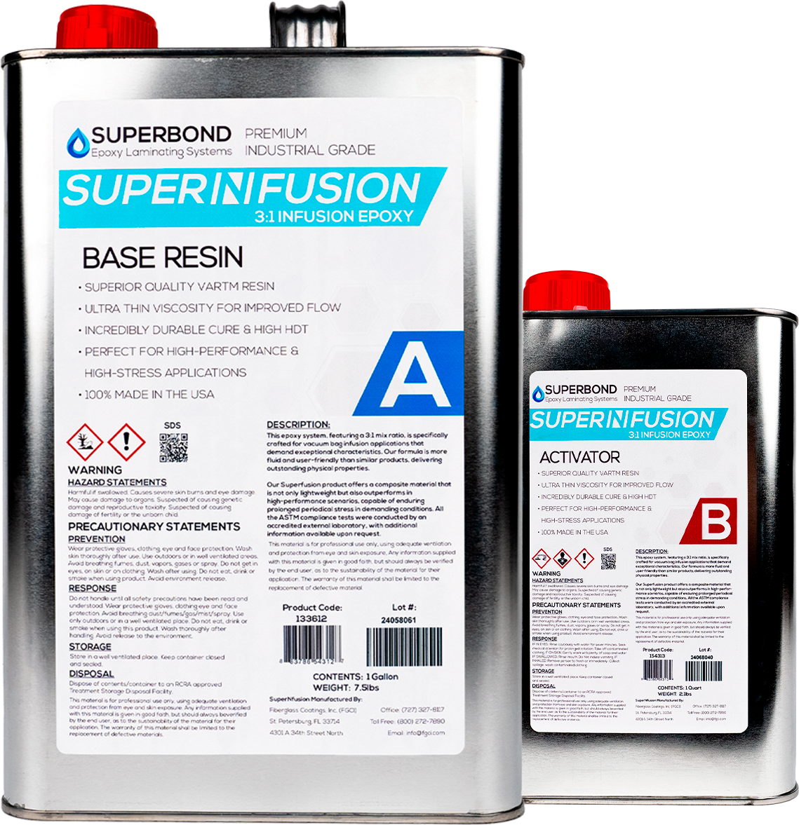 Super N Fusion - 3:1 Infusion Epoxy Resin