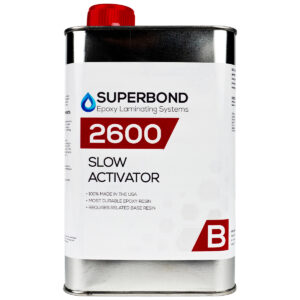 Superbond Epoxy Laminating System - 2600 Slow Activator